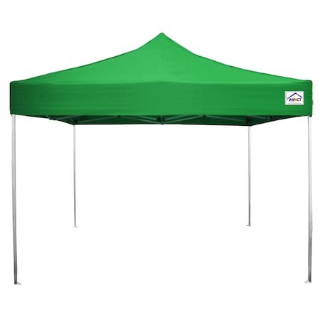 Impact Canopy ULA Kit 10 FT x 10 FT   Ultra Light Aluminum Canopy with Roller Bag, Green 040030005